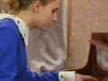 Анна Санникова исполняет свою прелюдию для фортепиано "Багряница"