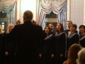 Камерный хор ВГПУ под руководством Бориса Яркина исполняет ''Отче наш''